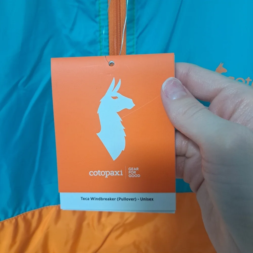 Cotopaxi Teca Half Zip Windbreaker Tart XS NWT